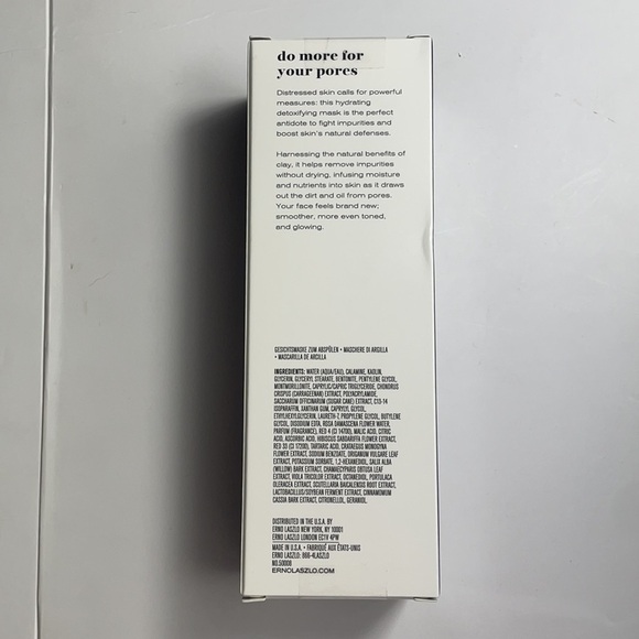 Erno Lazio Exfoliate & Detox Pore Cleansing Clay Mask NWT - Picture 3 of 5